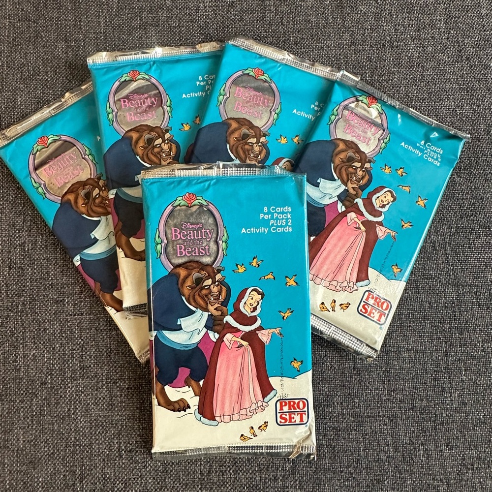Disney Trading Cards Beauty and the Beast